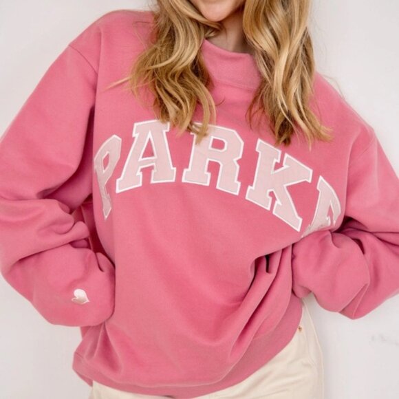 Parke Pink Aid Mockneck Size L/XL - Picture 3 of 3